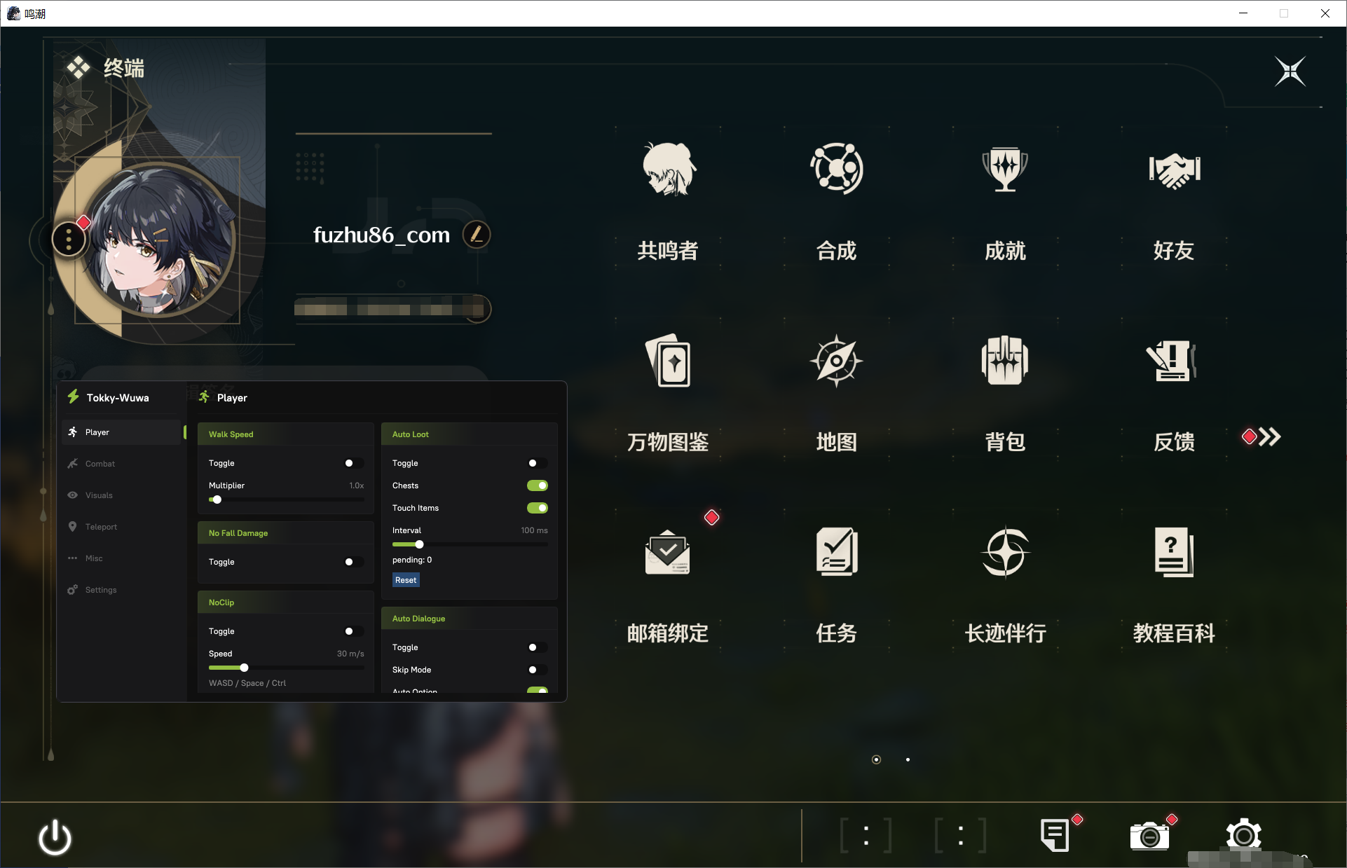 PC鸣潮Tokky多功能辅助beta1国际服测试版 图1
